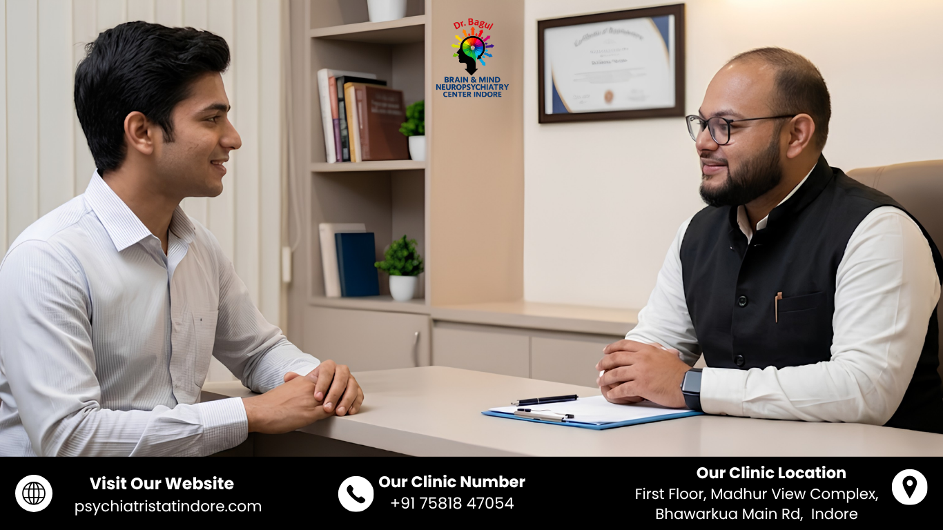 Overcoming Work Pressure & Burnout in Indore – Anxiety Disorder Treatment by Dr. Koustubh Bagul